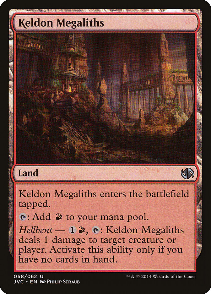 Keldon Megaliths [Duel Decks Anthology] Magic: The Gathering
