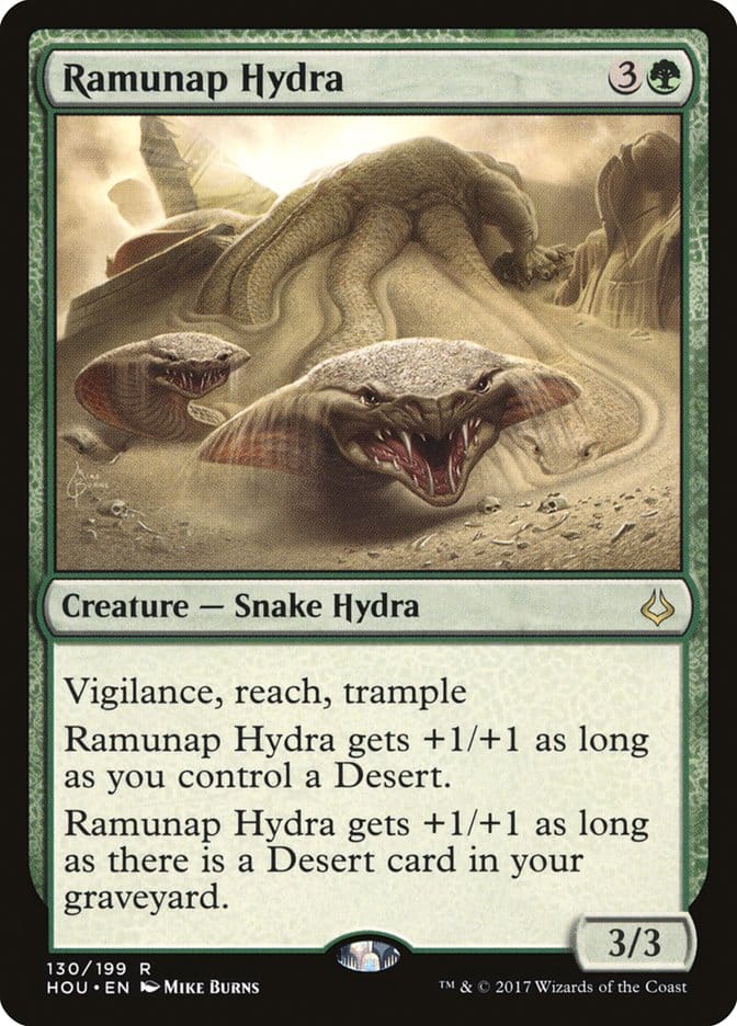 Ramunap Hydra [Hour of Devastation] Magic: The Gathering