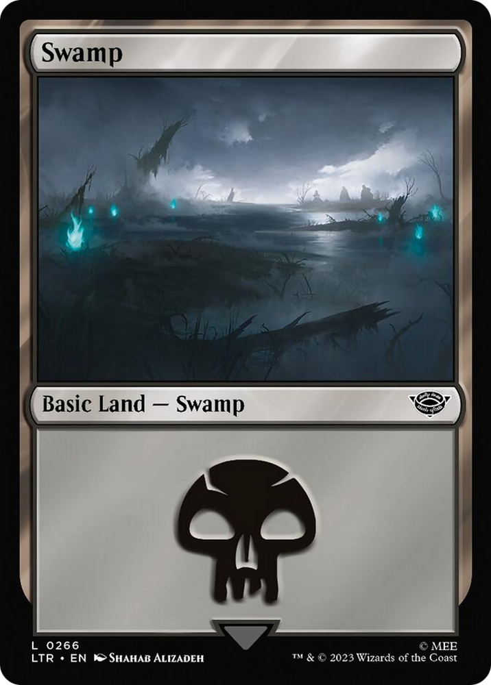 Swamp (266) [The Lord of the Rings: Tales of Middle-Earth] Magic: The Gathering