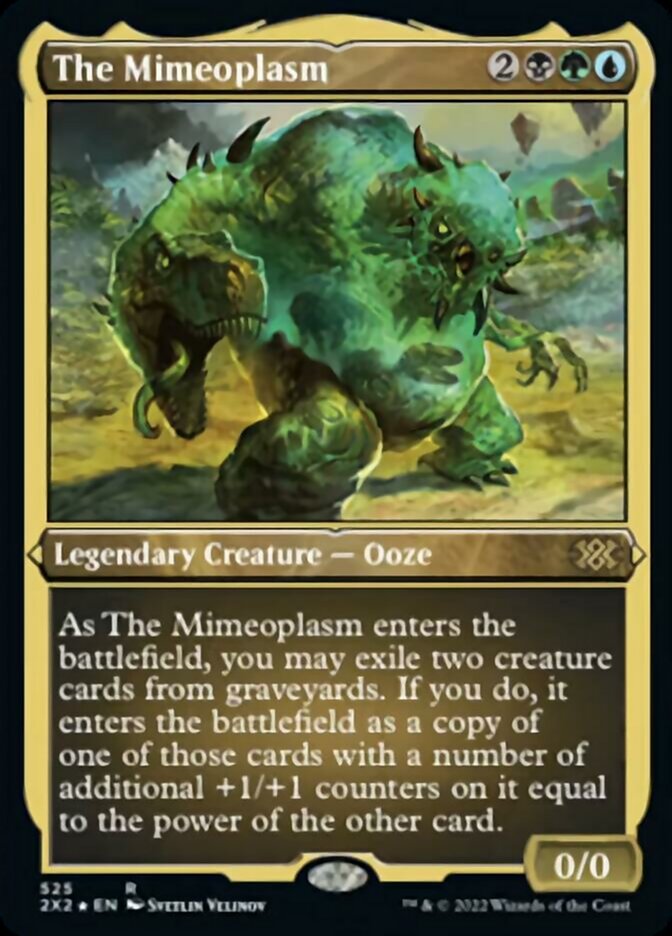 The Mimeoplasm (Foil Etched) [Double Masters 2022] Magic: The Gathering
