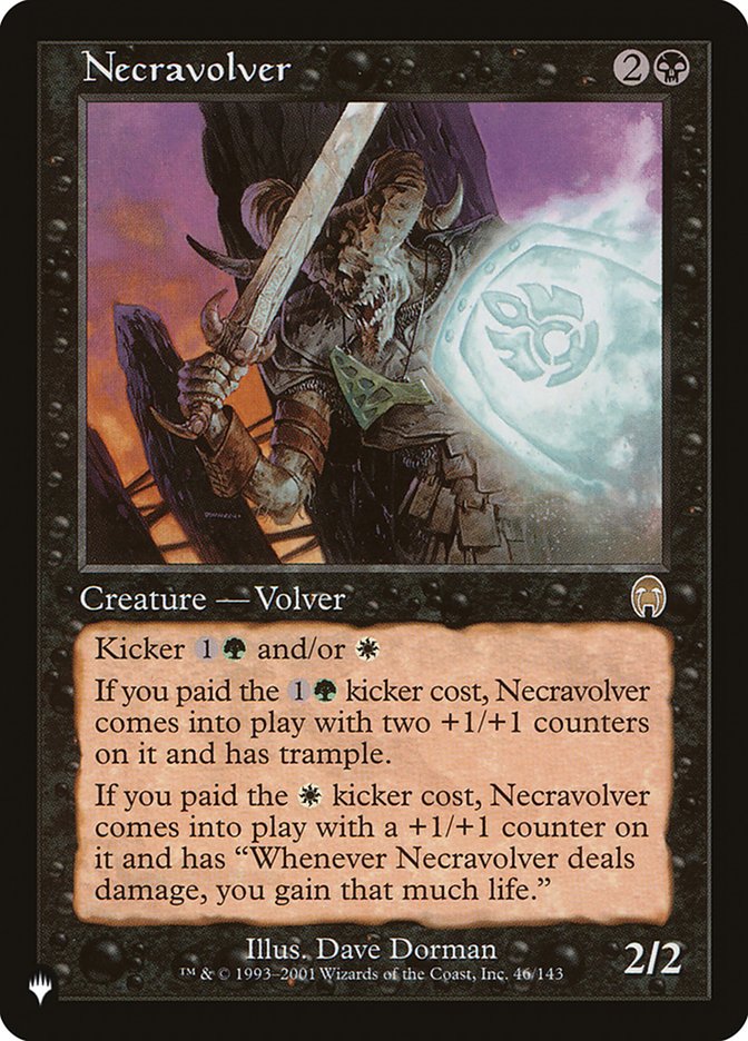 Necravolver [The List] Magic: The Gathering