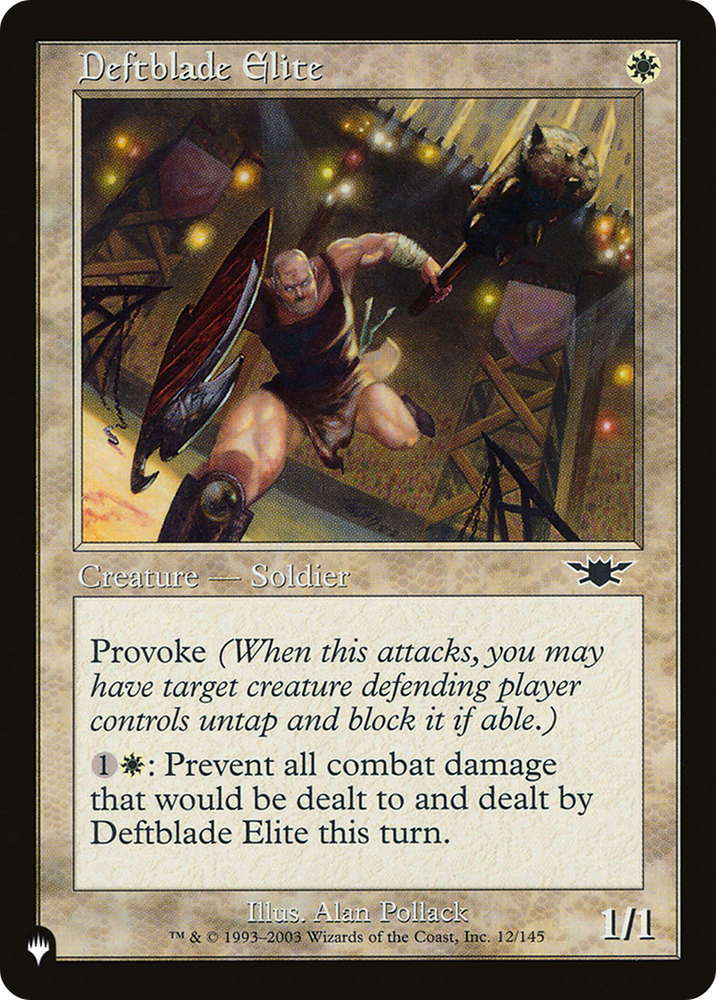 Deftblade Elite [The List] Magic: The Gathering