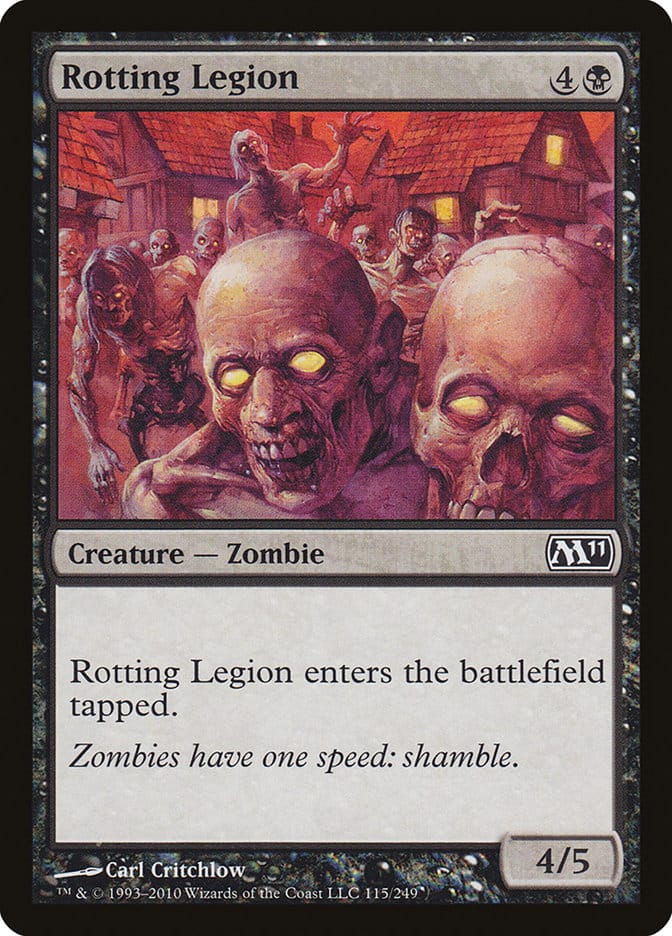 Rotting Legion [Magic 2011] Magic: The Gathering