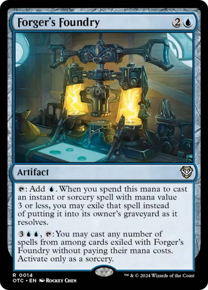 Forger's Foundry [Outlaws of Thunder Junction Commander] Magic: The Gathering