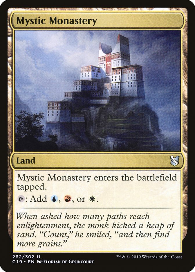 Mystic Monastery [Commander 2019] Magic: The Gathering