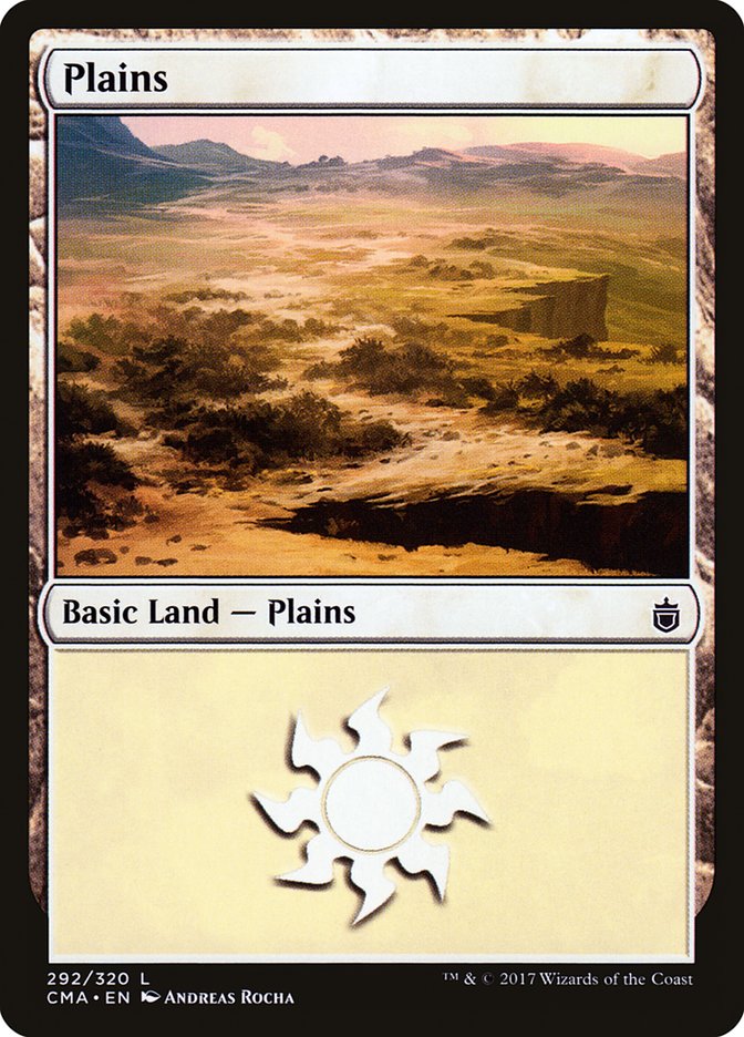Plains (292) [Commander Anthology] Magic: The Gathering