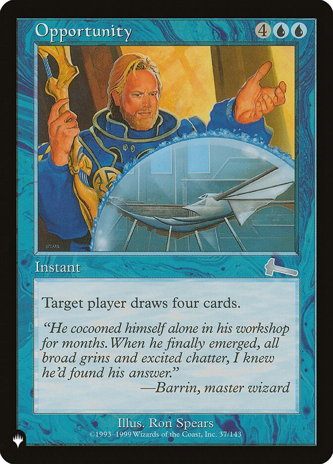 Opportunity [The List] Magic: The Gathering