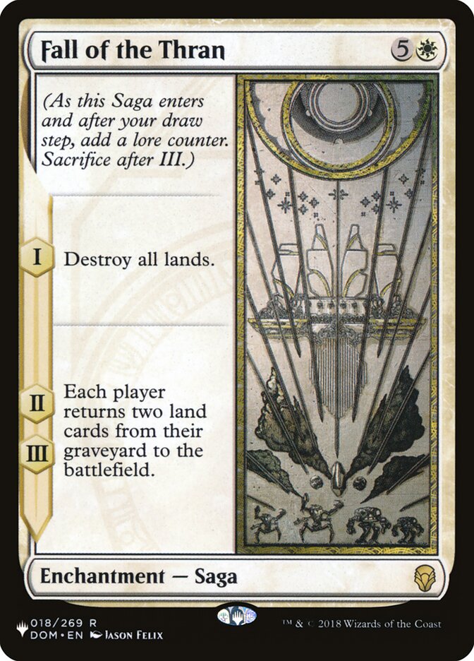 Fall of the Thran [The List] Magic: The Gathering