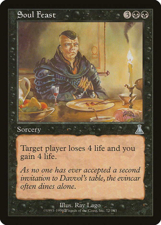 Soul Feast [Urza's Destiny] Magic: The Gathering