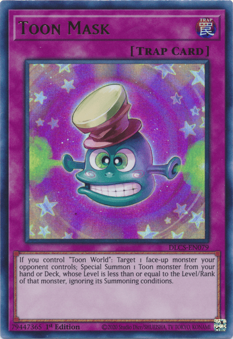 Toon Mask [DLCS-EN079] Ultra Rare - Yugioh Cards For Your TCG Needs!