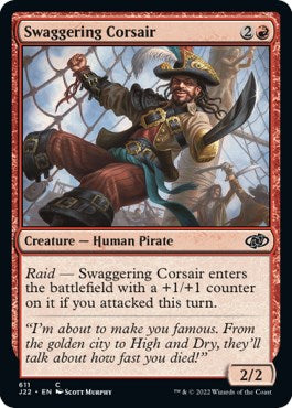Swaggering Corsair [Jumpstart 2022] Magic: The Gathering