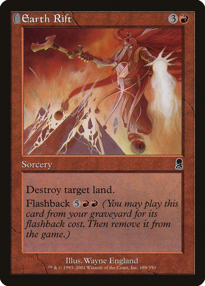 Earth Rift [Odyssey] Magic: The Gathering