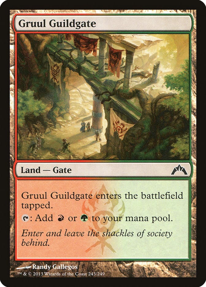 Gruul Guildgate [Gatecrash] Magic: The Gathering