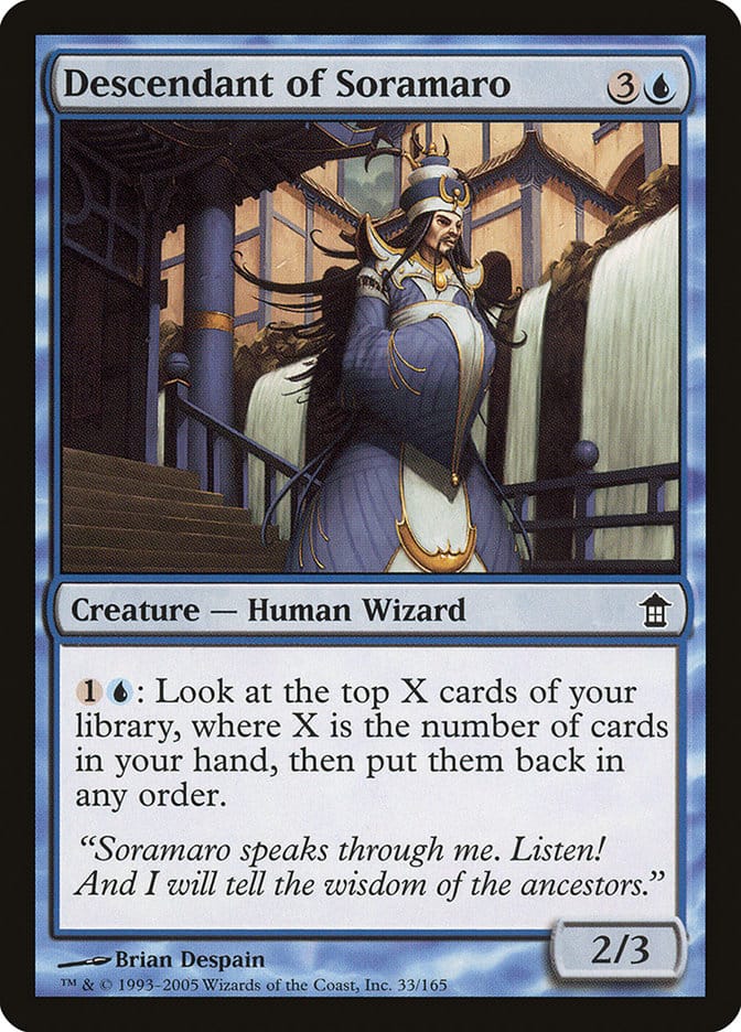 Descendant of Soramaro [Saviors of Kamigawa] Magic: The Gathering