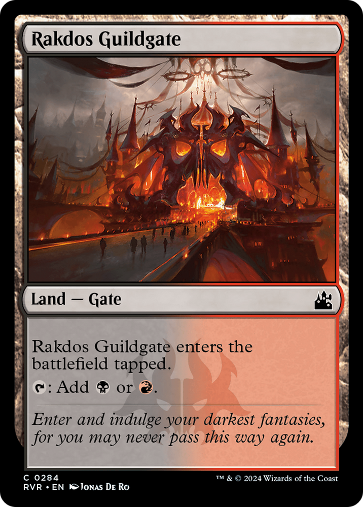 Rakdos Guildgate [Ravnica Remastered] Magic: The Gathering