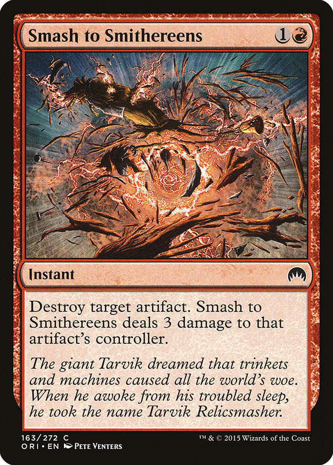 Smash to Smithereens [Magic Origins] Magic: The Gathering