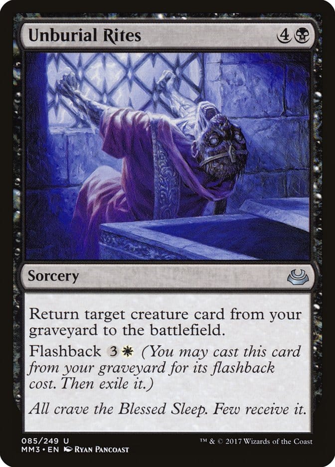 Unburial Rites [Modern Masters 2017] Magic: The Gathering
