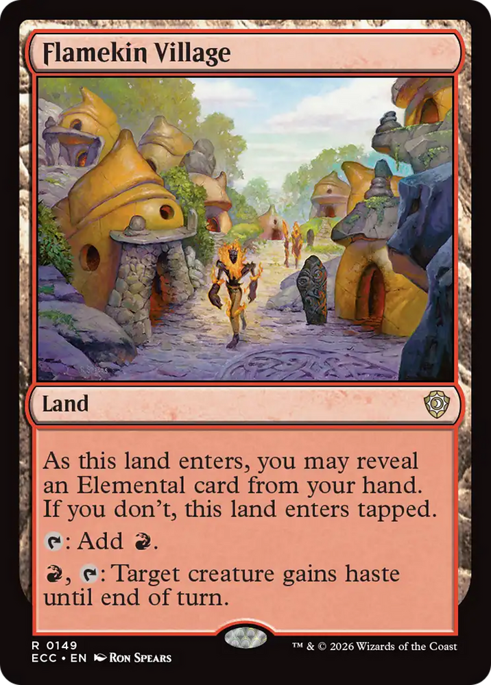 Flamekin Village [Lorwyn Eclipsed Commander] Magic: The Gathering