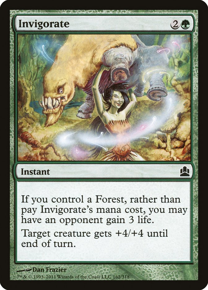 Invigorate [Commander 2011] Magic: The Gathering