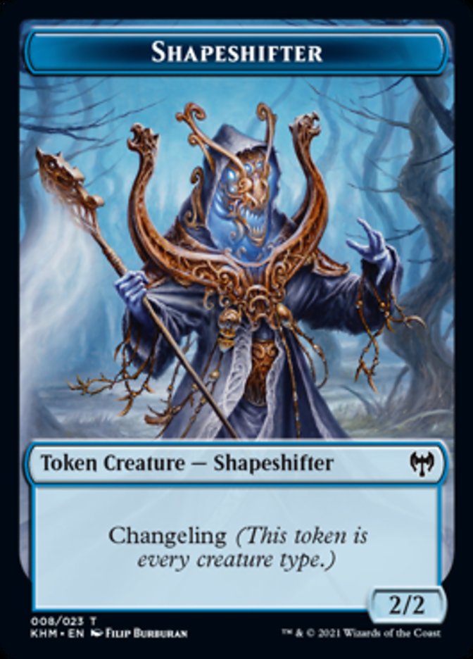 Shapeshifter Token [Kaldheim Tokens] Magic: The Gathering