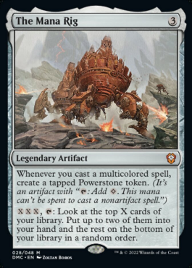 The Mana Rig [Dominaria United Commander] Magic: The Gathering