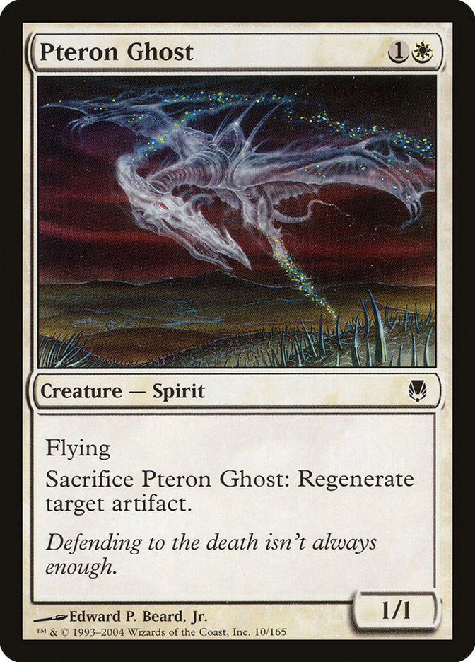 Pteron Ghost [Darksteel] Magic: The Gathering