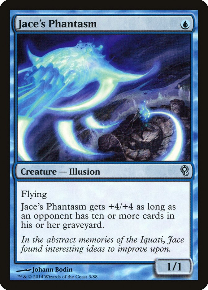 Jace's Phantasm [Duel Decks: Jace vs. Vraska] Magic: The Gathering