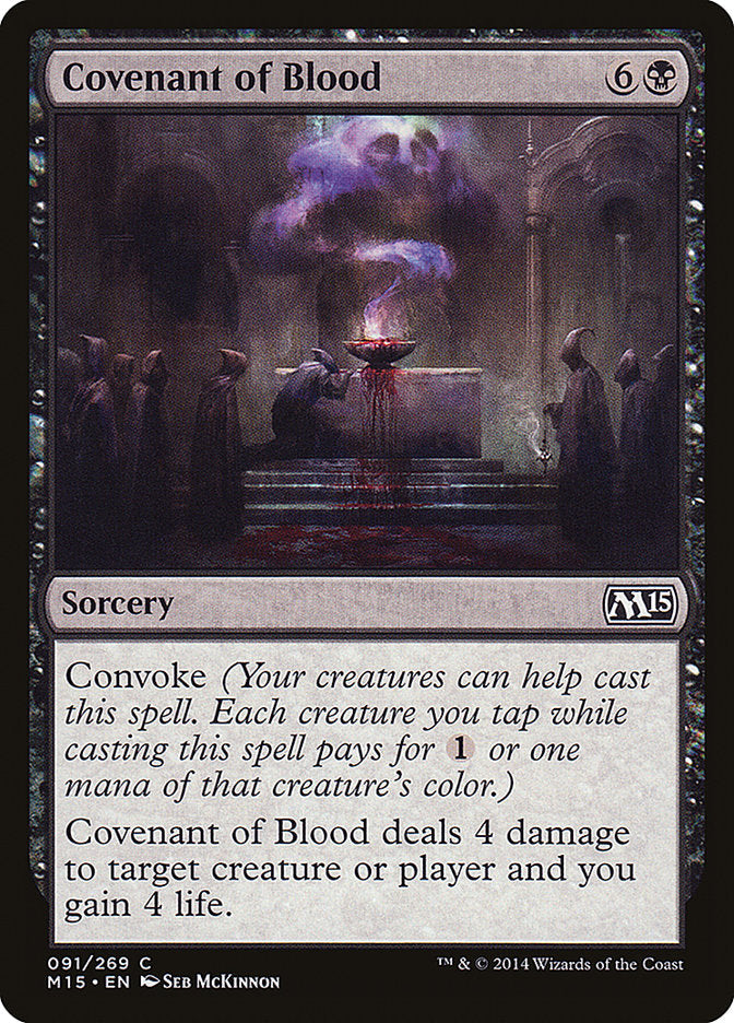 Covenant of Blood [Magic 2015] Magic: The Gathering