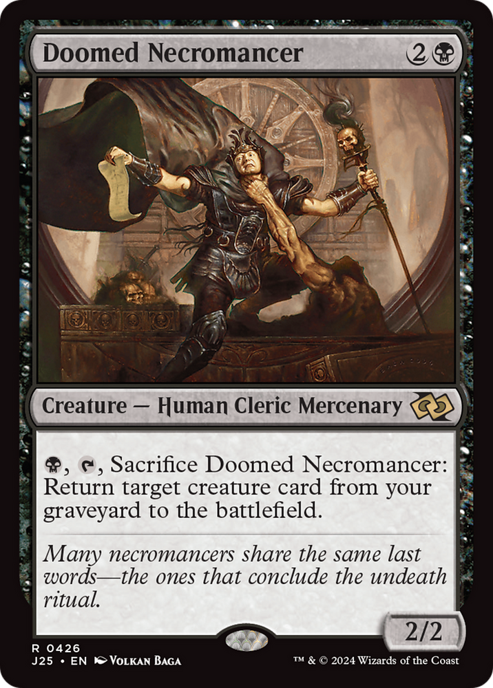 Doomed Necromancer [Foundations Jumpstart] Magic: The Gathering