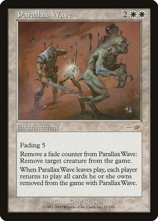 Parallax Wave [Nemesis] Magic: The Gathering