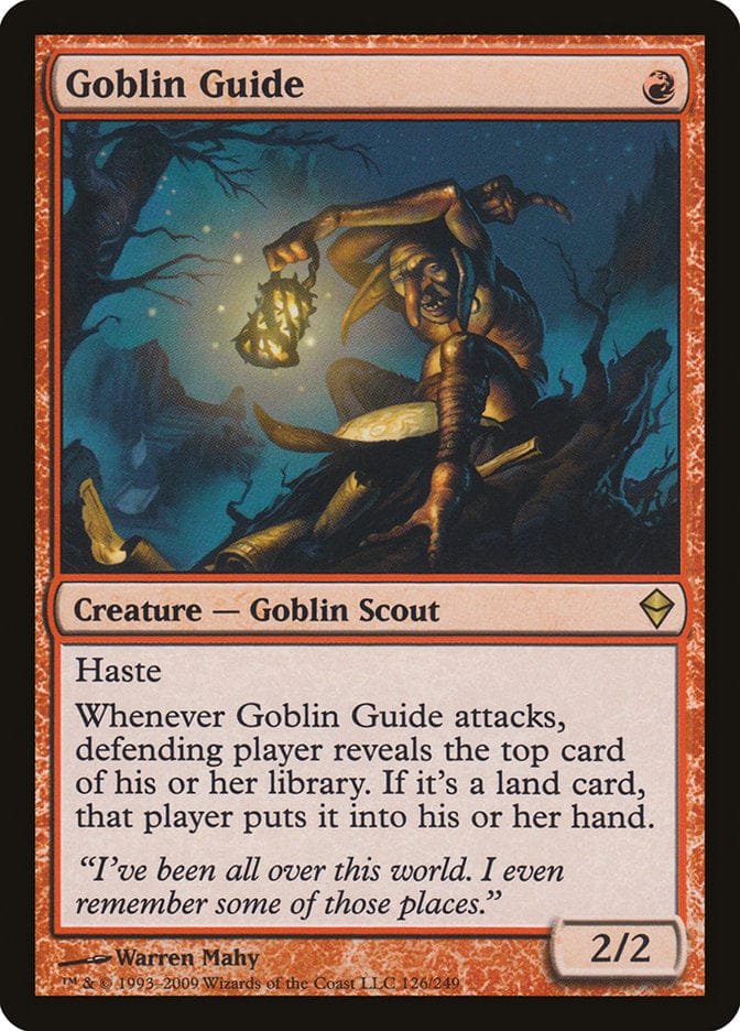 Goblin Guide [Zendikar] Magic: The Gathering