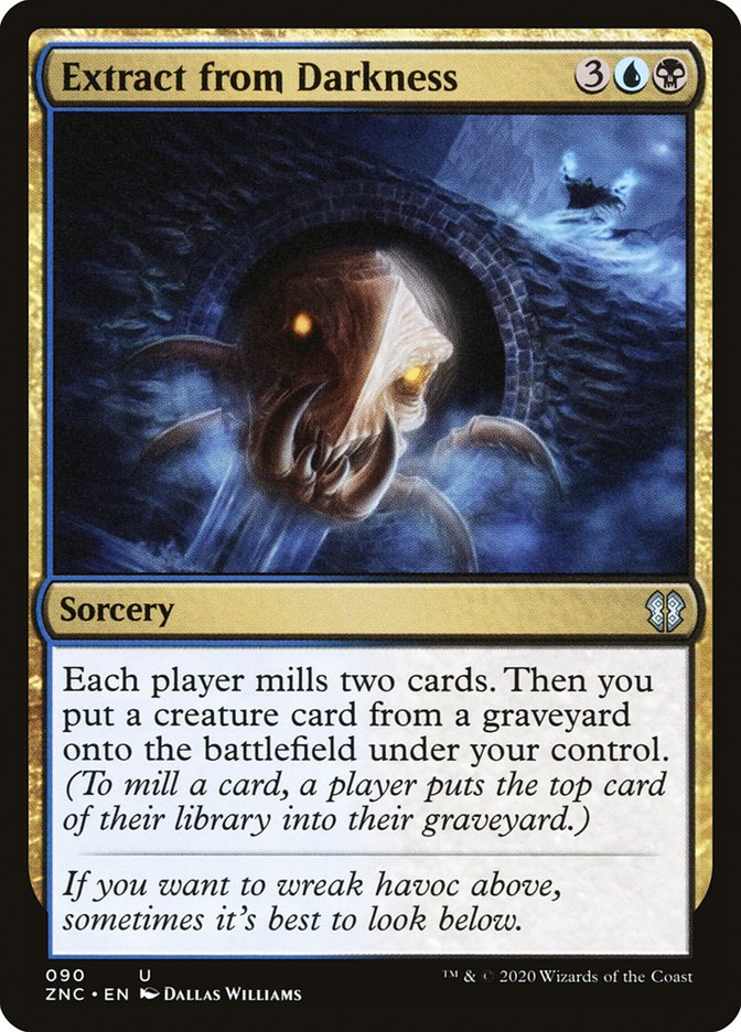 Extract from Darkness [Zendikar Rising Commander] Magic: The Gathering