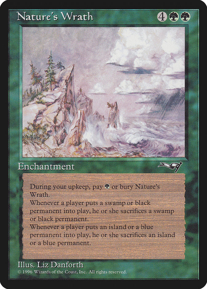 Nature's Wrath [Alliances] Magic: The Gathering