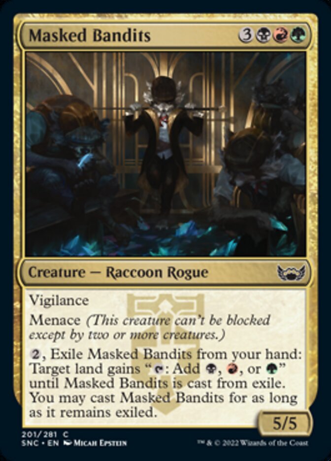 Masked Bandits [Streets of New Capenna] Magic: The Gathering