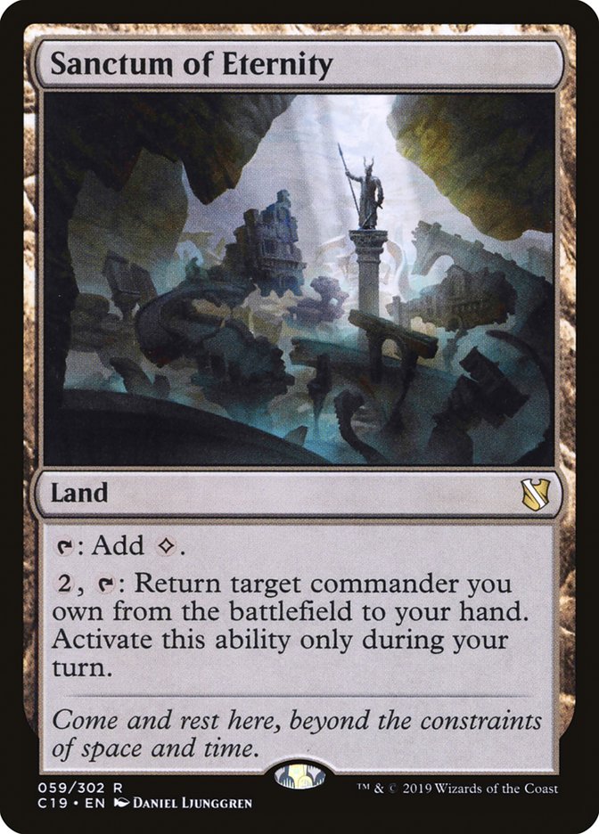 Sanctum of Eternity [Commander 2019] Magic: The Gathering