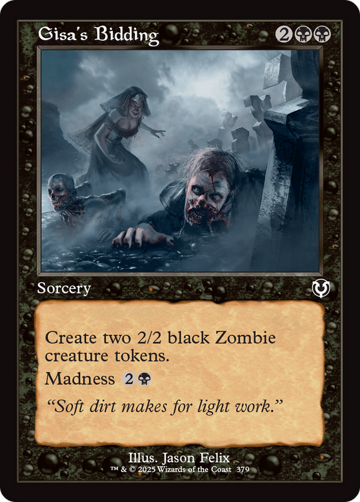 Gisa's Bidding (Retro Frame) [Innistrad Remastered] Magic: The Gathering