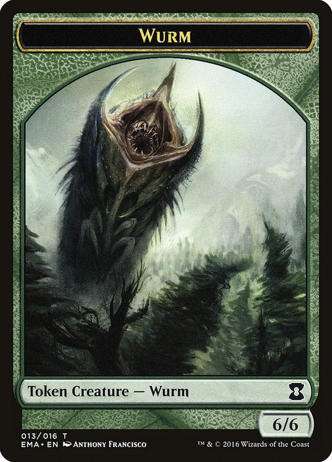 Wurm Token [Eternal Masters Tokens] Magic: The Gathering