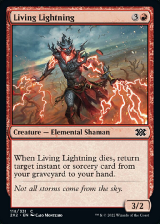 Living Lightning [Double Masters 2022] Magic: The Gathering