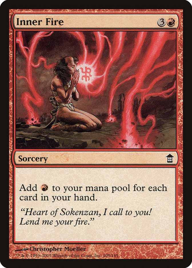 Inner Fire [Saviors of Kamigawa] Magic: The Gathering