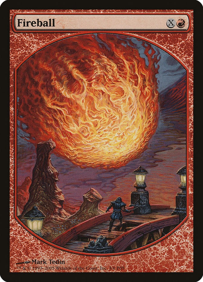 Fireball [Magic Player Rewards 2005] Magic: The Gathering