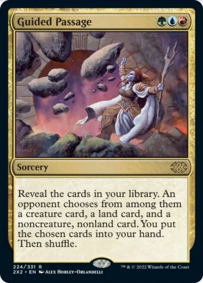 Guided Passage [Double Masters 2022] Magic: The Gathering