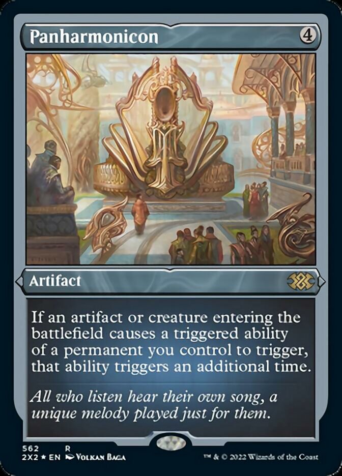 Panharmonicon (Foil Etched) [Double Masters 2022] Magic: The Gathering