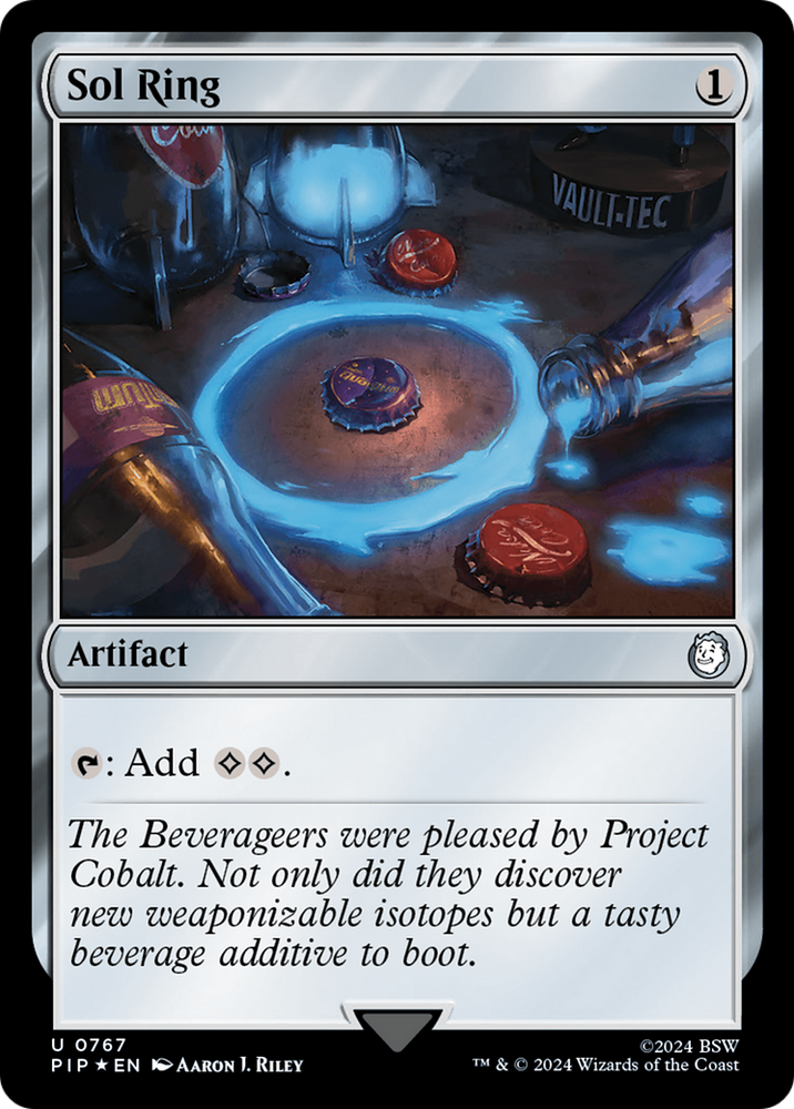 Sol Ring (Surge Foil) [Fallout] Magic: The Gathering