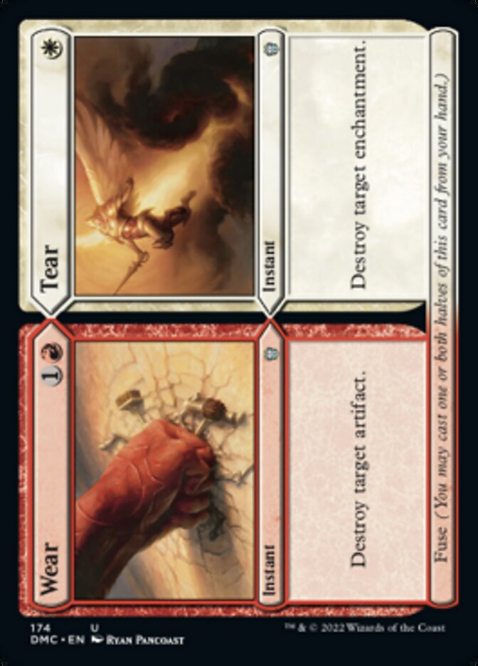 Wear // Tear [Dominaria United Commander] Magic: The Gathering