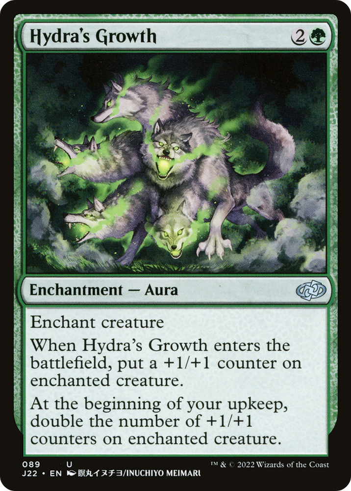 Hydra's Growth [Jumpstart 2022] Magic: The Gathering