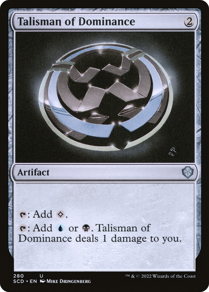 Talisman of Dominance [Starter Commander Decks] Magic: The Gathering