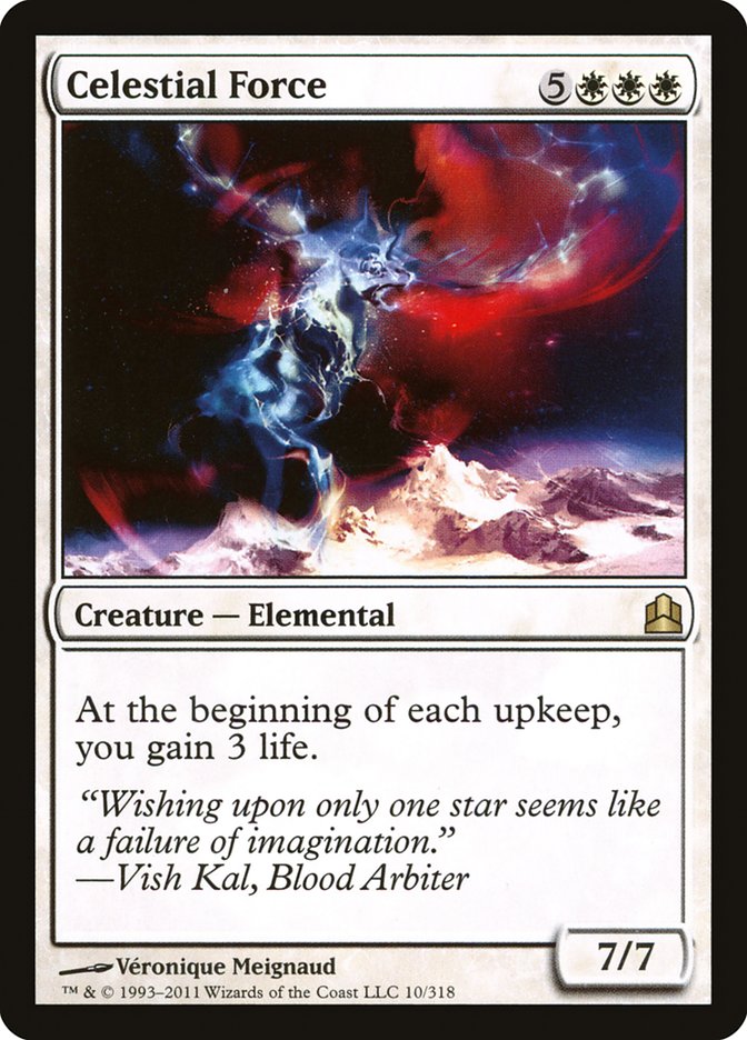 Celestial Force [Commander 2011] Magic: The Gathering