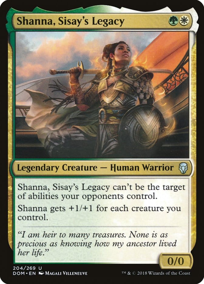 Shanna, Sisay's Legacy [Dominaria] Magic: The Gathering