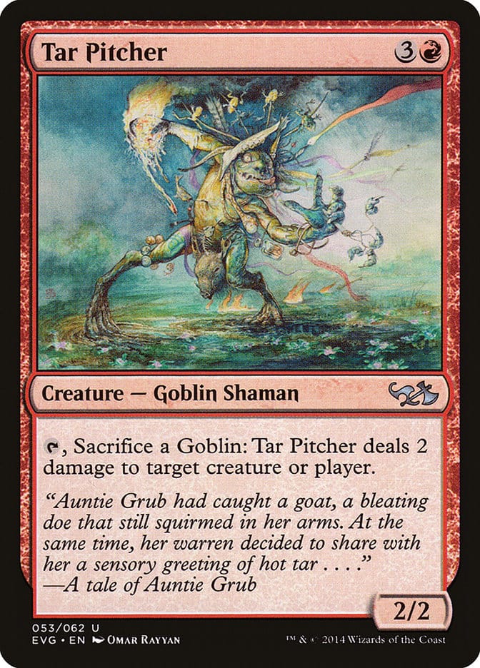 Tar Pitcher (Elves vs. Goblins) [Duel Decks Anthology] Magic: The Gathering