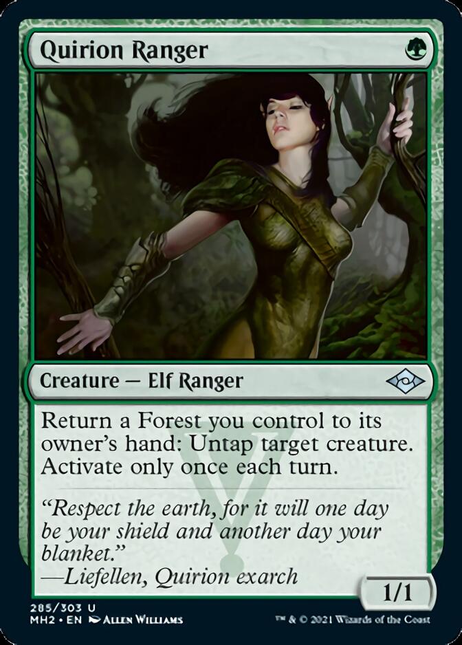 Quirion Ranger [Modern Horizons 2] Magic: The Gathering